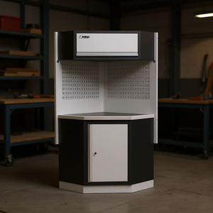 Unidad de esquina Fervi para muebles modulares de taller A008F, gabinete para herramientas - Product Image 3
