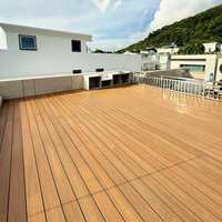 Planches de terrasse en WPC co-extrudé massif 140x20mm avec structure de noyau renforcée