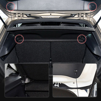 Accessoires d'intérieur généraux innovants pour Volkswagen Scirocco 2011-2018 Couvre-coffre arrière pour voiture