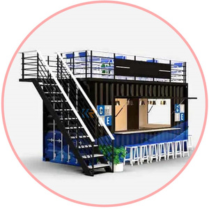 Casa Mobile Prefabbricata <span class=keywords><strong>in</strong></span> Legno 2026, Container Prefabbricato per Caffetteria <span class=keywords><strong>in</strong></span> <span class=keywords><strong>Vendita</strong></span>, <span class=keywords><strong>Case</strong></span> Container Mobili Prefabbricate - Product Image 3