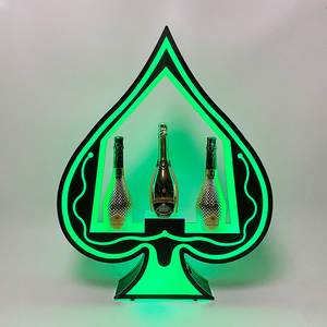 ¡<span class=keywords><strong>Casamigos</strong></span>! Logotipo personalizado Led CAJA DE REGALO Exhibición Decoración Luz LED Botella Presentador Vertedor de vino - Product Image 3