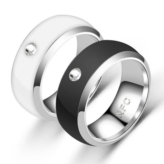 NEW Fashion NFC Finger Ring Smart Wearable Connect Android Phone Equipment Multifunctional Waterproof
