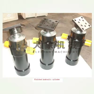 Cosechadora duradera, cilindro de presión de aceite personalizado telescópico multietapa, elevador de horquilla, operación estable, cilindro hidráulico - Product Image 4