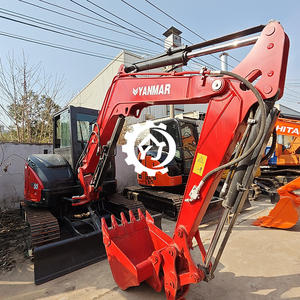 Máy xúc đào <span class=keywords><strong>mini</strong></span> Yanmar VIO55 Nhật Bản, đã qua sử dụng, động cơ thủy lực, loại bánh xích, model 2018, trọng lượng hoạt động 5 tấn - Product Image 4