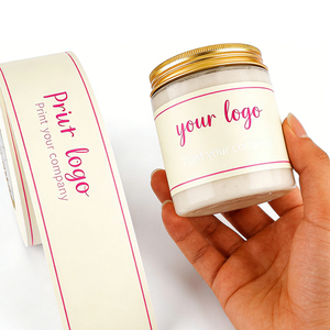 Etiquetas Adhesivas Personalizadas en Rollo para Frascos de Vidrio Ámbar, Etiquetas de Marca en Rosa Mate Metalizado para Productos de Cuidado de la Piel - Product Image 1