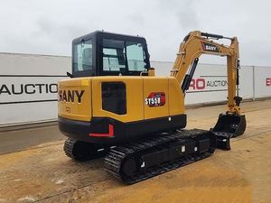 Original SANY SY55U Mini Excavators for Mining Industry 5Tons SY55U Strong Power Good Condition Motor Engine - Product Image 3