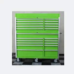 Workshop roller tools trolley with cabinet heavy duty 72 56 41 inch professional tool box chest suppliers