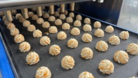 Skywin nouvelle machine de fabrication de biscuits bicolores entièrement automatique équipement multifonction utilisation de boulangerie pour biscuits noix farine de fruits lait