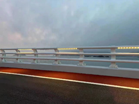 Borne lumineuse LED résistante aux intempéries pour garde-corps de pont, clôture paysagère extérieure urbaine
