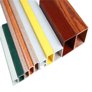 מפעל 2025 ישיר צבע מותאם אישית צינורות מרובע קל פרופילים מרובעים מרובעים פולעם frp/grp/פיברגלס - Product Image 3