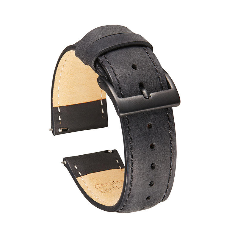 Black + Black thread + black buckle