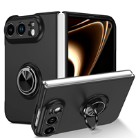 Pour Iphone Fold 18 Ultra Étui 360 °   Support rotatif pliable pour téléphone avec anneau de protection