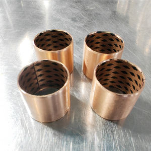 ISO3547ขนาดมาตรฐานพร้อมใช้งานสำหรับการติดตั้งในมิติที่แม่นยำบูชแขนหุ้มด้วยกราไฟท์บรอนซ์ - Product Image 1