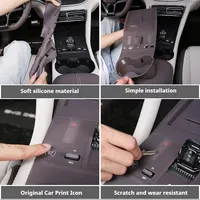 Untuk BYD Song Plus DM-I/EV Pelindung Tuas Persneling Silikon Penutup Pelindung Lengkap Aksesoris Modifikasi