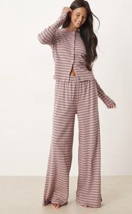Conjunto de Pijama de Fibra de Bambú para Mujer, Manga Larga, Modal, Ropa de Dormir de Algodón, Diseño Personalizado, Venta al Por Mayor, OEM, ODM - Product Image 4