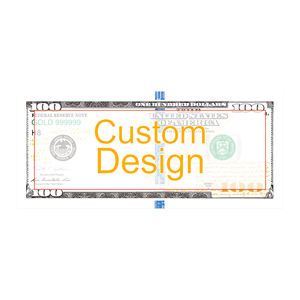 Frete Grátis Nota de 2 Dólares Antiga da América em Plástico com Revestimento de Ouro 24k com Design Personalizado - Product Image 3