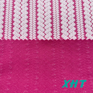 Hot Custom Color <strong>Elastic</strong> Warp Knitted <strong>Striped</strong> Nylon <strong>Fabric</strong> - Product Image 2