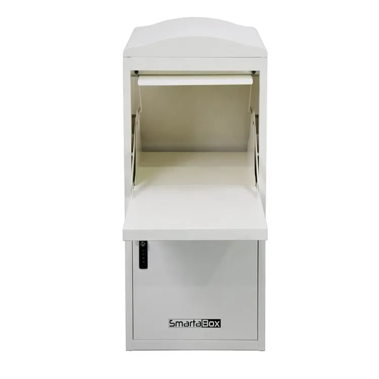 Moderne ausziehbare rost wetterfeste vertikale Wand halterung Drop Locking Mailboxen Paket boxen