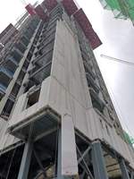Construcción de apartamentos, estructura de acero prefabricada, con buen aislamiento, uso permanente