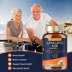 Cápsulas de Ácido Alfa Lipoico 1000 MG 6 en 1 con Cúrcuma, Selenio, Vitaminas C, E y B12 para Apoyo Inmunológico y Antioxidante - Product Image 2