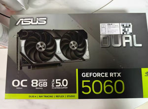 การ์ดจอ GeForce RTX 5060 8GB GDDR7 OC Edition สำหรับเดสก์ท็อป ระบายความร้อนด้วยพัดลม สภาพใหม่/มือสอง ประสิทธิภาพสูง ความถี่คอร์ 2407MHz - Product Image 6