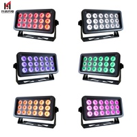 Projecteur LED Par extérieur RGBWA Wash Light 18*20W 4-en-1 IP65 Contrôle DMX512 Angle de lentille 45° pour DJ, Mariage, Scène, Mur de ville
