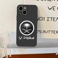Coque de téléphone design élégant pour iPhone 7 8 12 13 Mini 11 14 15 16 Pro Max Coque Arabie Saoudite Housse en silicone