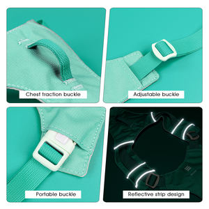 <span class=keywords><strong>2026</strong></span> baru Upgrade reflektif Harness anjing disesuaikan tidak menarik rompi hewan peliharaan dengan kunci tersembunyi saku dada traksi gesper untuk anjing - Product Image 5