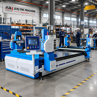 Machine à souder les brides en fer cornière à quatre pistolets, moteur 3000W, pour tôles de 3-5mm, pour la fabrication de conduits d'air CVC