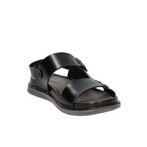 Sandales basses pour homme Valleverde, noires, taille 43, talon de 3 cm - Product Image 4