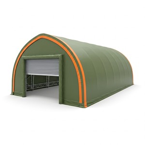 Contenedor de Almacenamiento Exterior Certificado, Estructura de Aro, Almacenes Tipo Granero, Carpas, Acero Galvanizado, Tela de PVC, Estructura Modular Personalizable - Product Image 5