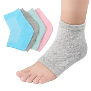 Silicon heel socks heel care protectors moisturizing soft gel heel protection socks