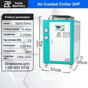 CE chứng nhận làm mát ngay lập tức máy làm lạnh công nghiệp 1HP đến 100HP <3 phút cho máy đùn tự động động cơ nhiệt độ cao cho IRAQ - Product Image 4