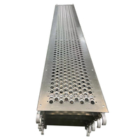 Planche de coffrage en aluminium perforé, planches de marche pour échafaudage, planches de coffrage en aluminium perforé