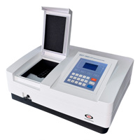 Laboratory Cheap Single Beam 200-1000nm UV-Vis Absorption Spectroscopy Spectrophotometer Price