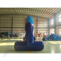 Arche d'entrée gonflable publicitaire personnalisée pour sports d'aventure en bâche PVC, 8m, avec ventilateur intégré, durable, imperméable et résistante au vent