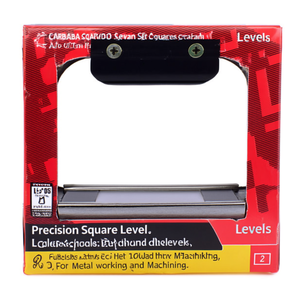 Ensemble de niveaux carrés de précision, règles et niveaux pour le travail des métaux et l'usinage - Product Image 2
