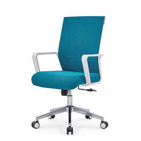 Échantillon gratuit, chaise de bureau pivotante ergonomique moderne et bon marché en maille