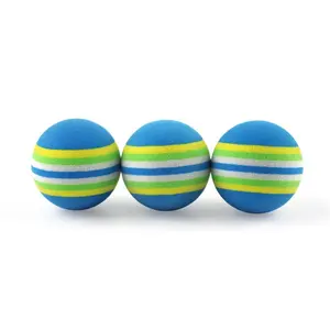 ลูกบอลของเล่นสำหรับเด็กทำจากโฟม EVA 35มม. หลากสีสีรุ้ง