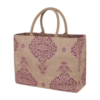Sac fourre-tout en jute personnalisé, écologique, durable, grande capacité, luxe, avec poignée