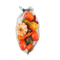 Ensemble de décorations d'automne pour Thanksgiving, comprenant des citrouilles artificielles, des feuilles d'automne et des châtaignes, pour la maison, comme garniture de vase et pour plateau à étages thème ferme de la récolte