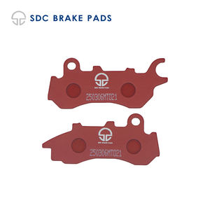 Juego de pastillas de disco de freno de fibra compuesta para motocicleta de piezas de automóviles de alta calidad 100% hecho en Taiwán - Product Image 2