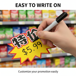 Sales stickers, removable adhesive patio price tags, with space to write prices. - Product Image 3