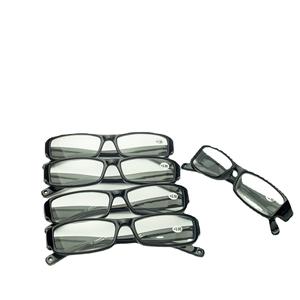 Lunettes de lecture avec monture en résine noire, verres transparents, unisexe, pour les personnes âgées en voyage, hiver 2023, origine Jinhua - Product Image 5