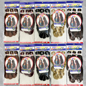 Lot <span class=keywords><strong>de</strong></span> 3 Perruques Bouclées Françaises au Crochet 22 Pouces 280g, Perruque Spirale Bouclée Française, Tresses Ondulées, Extensions <span class=keywords><strong>de</strong></span> Cheveux Synthétiques <span class=keywords><strong>pour</strong></span> Femmes - Product Image 1