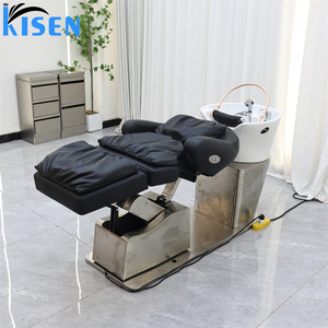 Sillón de Masaje Eléctrico para Spa y Salón de Belleza, con Función de Lavado de Cabello y Pedicura, para Masaje Tailandés y Corporal Completo - Product Image 2