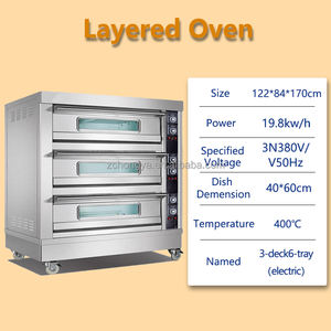 <span class=keywords><strong>Four</strong></span> électrique rotatif à 6 couches à prix raisonnable/<span class=keywords><strong>Four</strong></span> à gaz à 2 couches/<span class=keywords><strong>Four</strong></span> à pizza à deux couches - Product Image 3