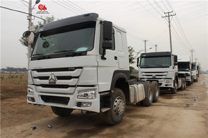 Utilisé howo camion tracteur avec prise de force 6X4 371hp howo tracteur camion cif dar es-salaam - Product Image 2