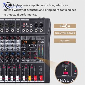 Atacado Profissional 8 Canais DSP áudio mixer Digital Effector Stage <span class=keywords><strong>Controller</strong></span> KTV <span class=keywords><strong>DJ</strong></span> Mixer - Product Image 2