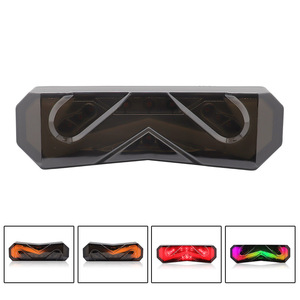 Luces traseras de freno para bicicleta eléctrica, luces de colores ajustables modificadas para <span class=keywords><strong>Honda</strong></span> UQI U1C UQI + otros accesorios de luz de coche - Product Image 4